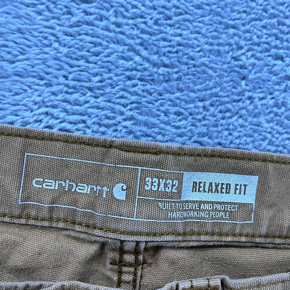 Carhartt Work Pants Mens 32x30* Rugged Flex Relaxed Fit Canvas Utility - Picture 6 of 12